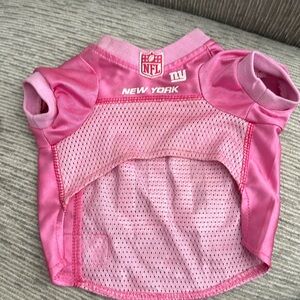 Pink Giants pet jersey
